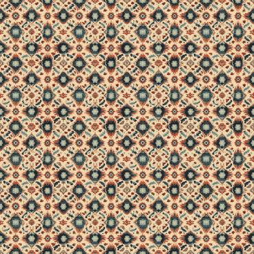 Mediterranean Tapestry peel and stick wallpaper pattern detail
