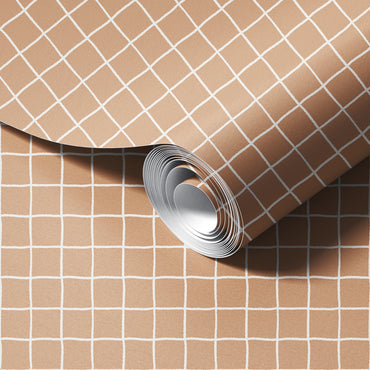 Tuscan Grid Wallpaper