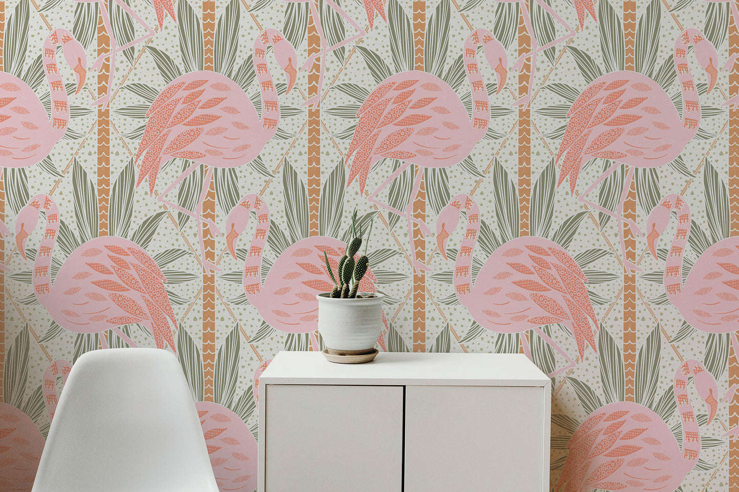 Flamingo Fancy Wallpaper