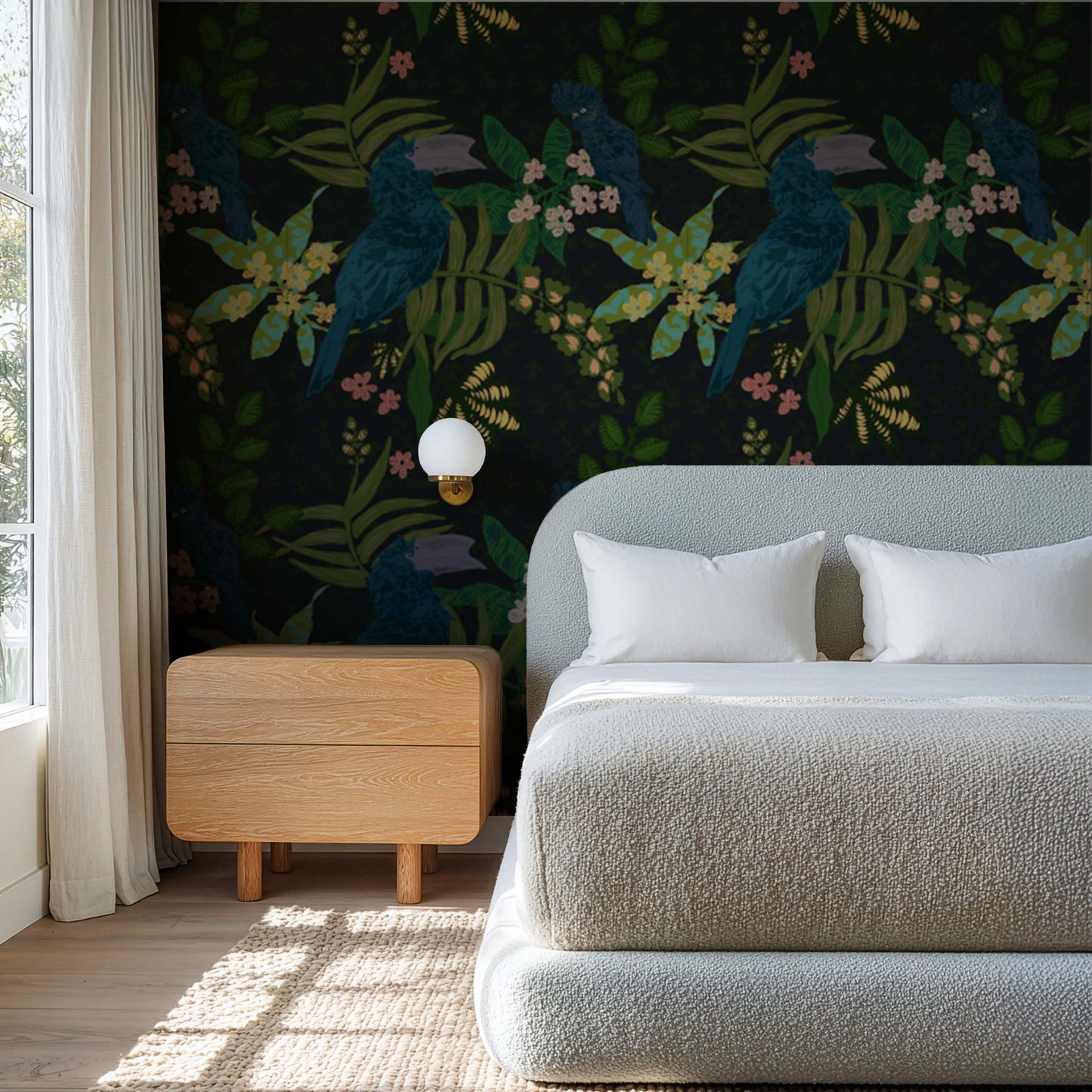 Dark Feathers Wallpaper