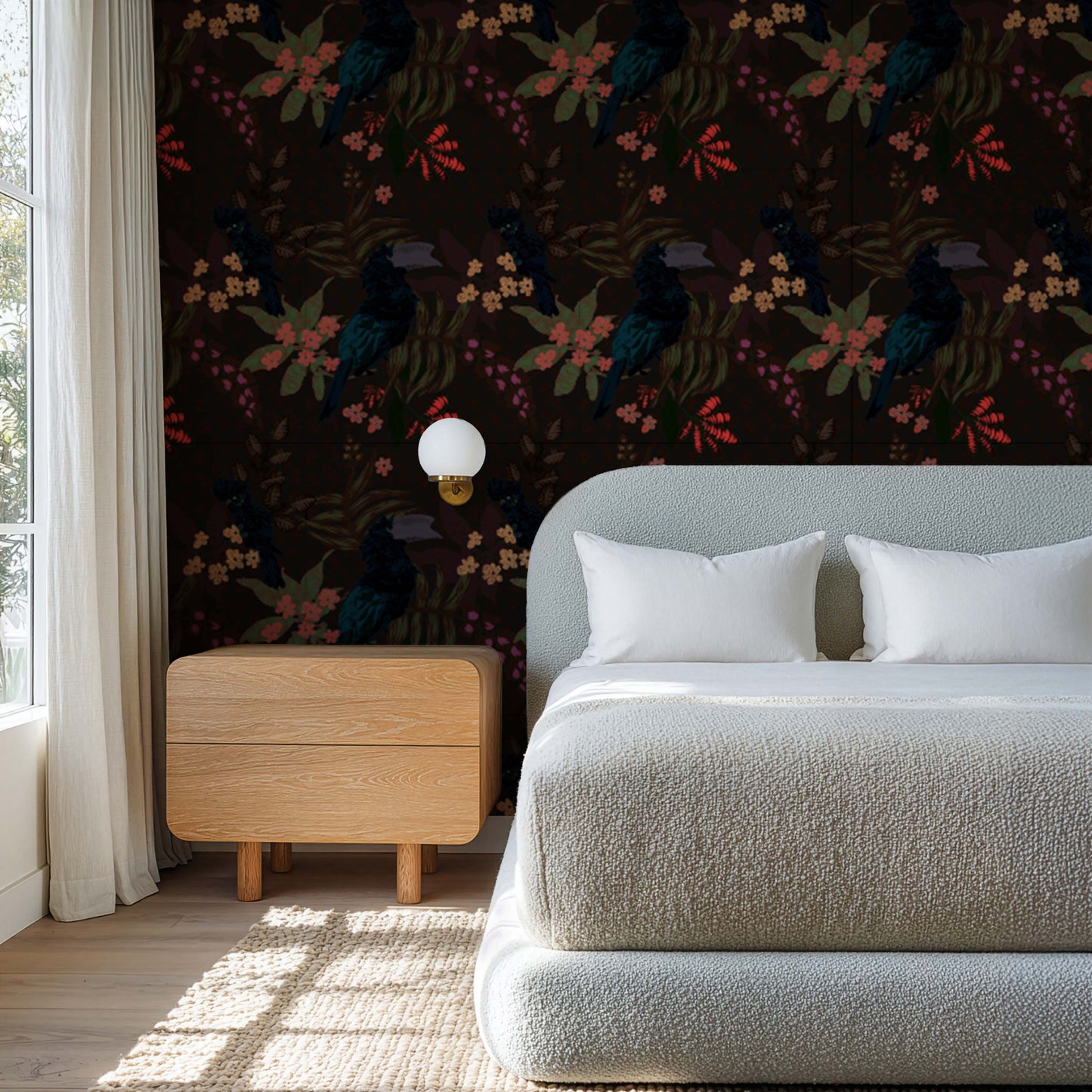 Dark Feathers Wallpaper