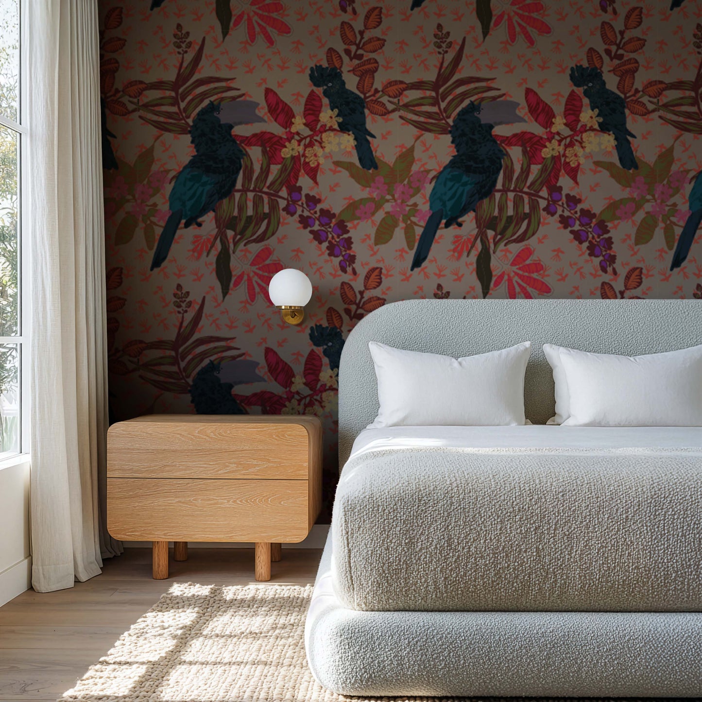 Dark Feathers Wallpaper