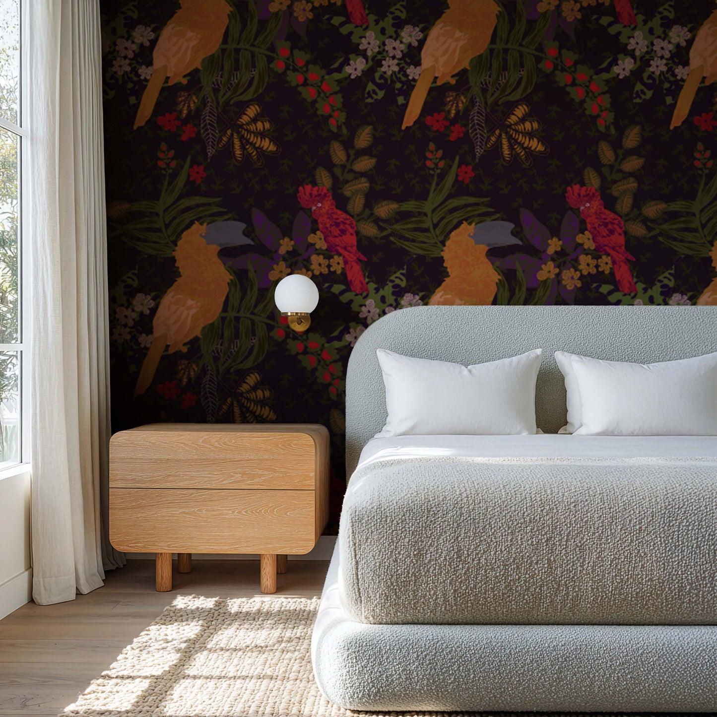 Dark Feathers Wallpaper