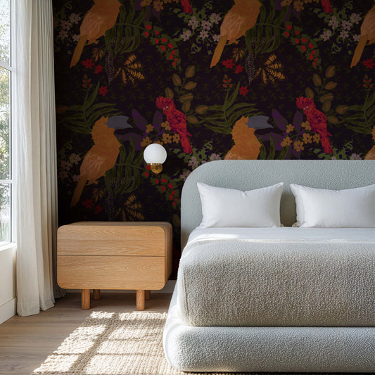 Dark Feathers Wallpaper