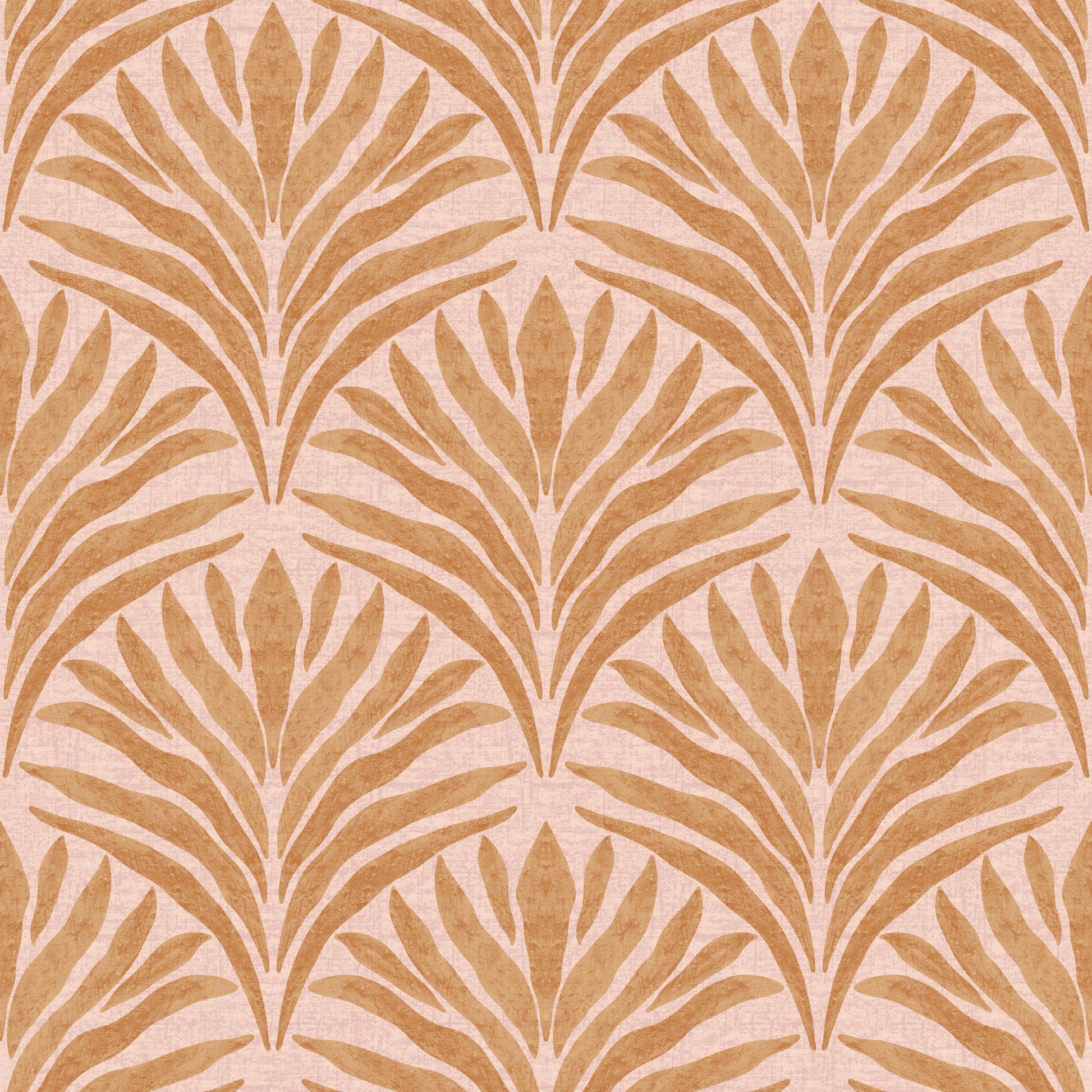 Boho Canopy Gold peel and stick wallpaper pattern detail