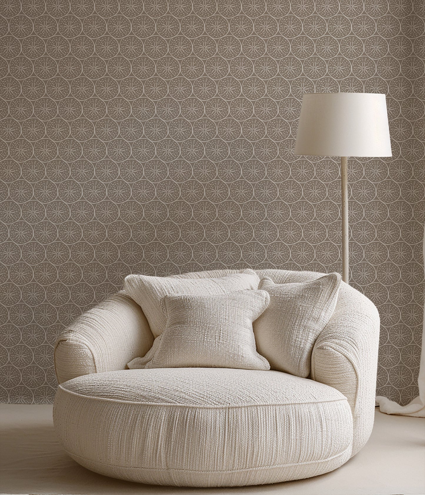 Coastal Sand Dollar Wallpaper
