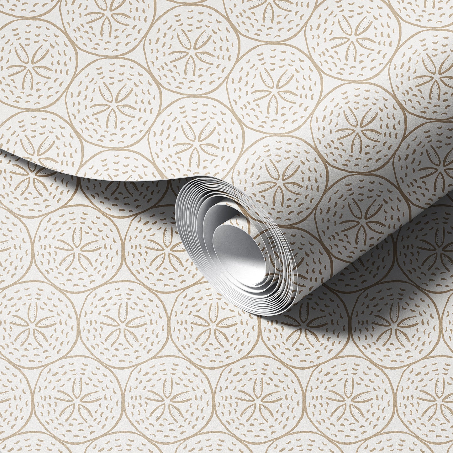 Coastal Sand Dollar Wallpaper