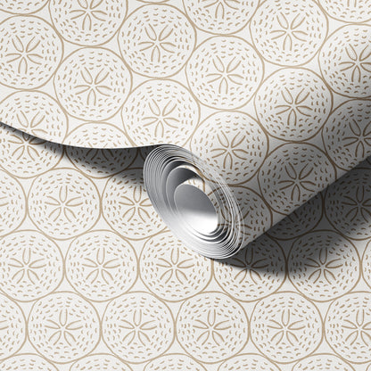 Coastal Sand Dollar Wallpaper
