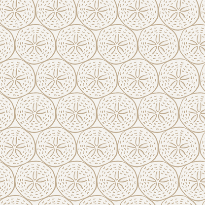 Coastal Sand Dollar Wallpaper