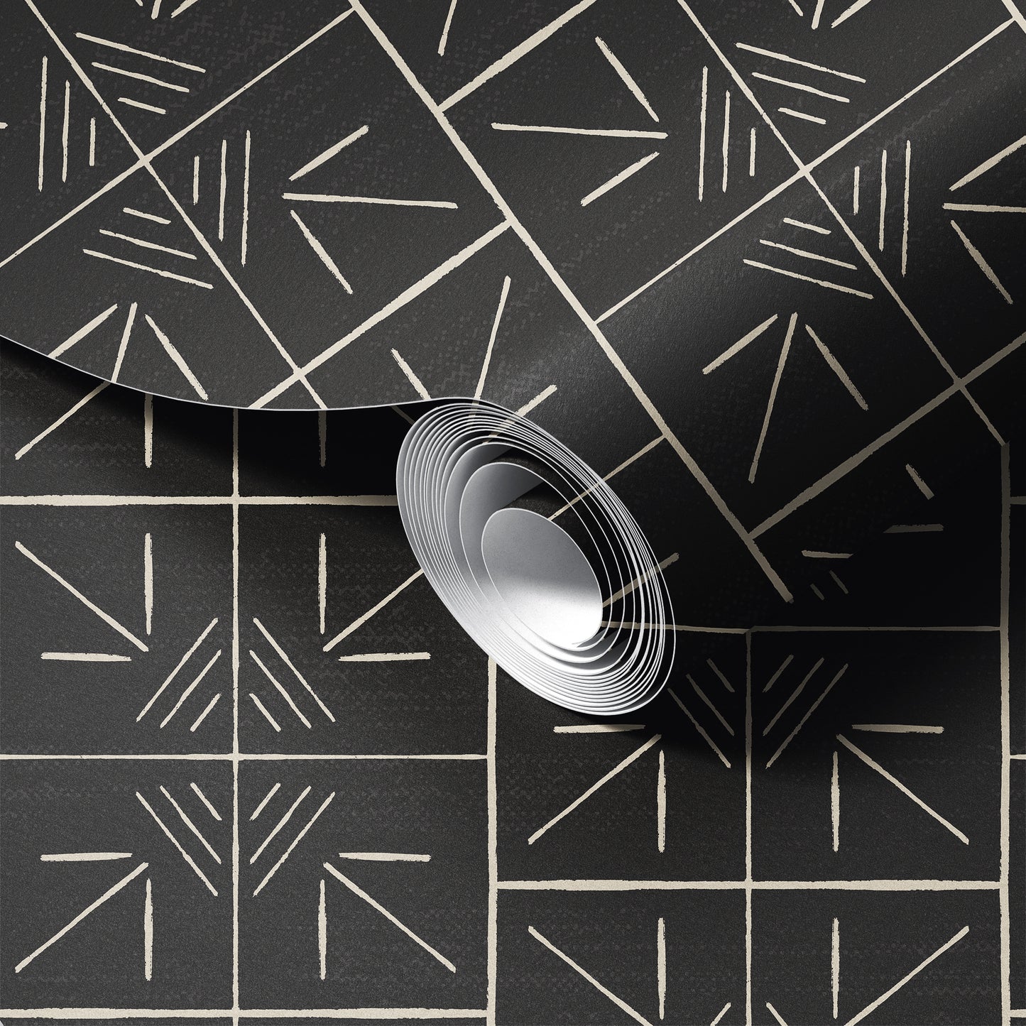 Textured Geometric Wallpaper