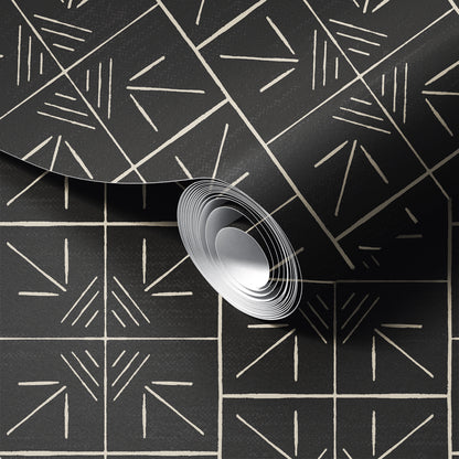 Textured Geometric Wallpaper