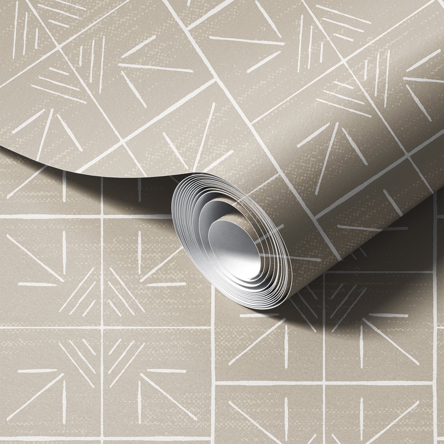 Textured Geometric Wallpaper