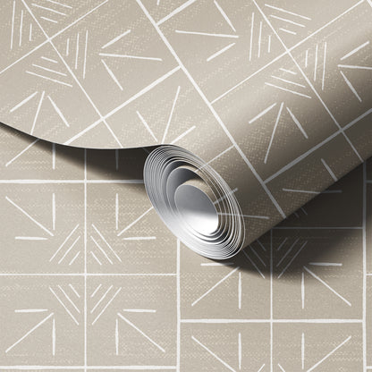 Textured Geometric Wallpaper