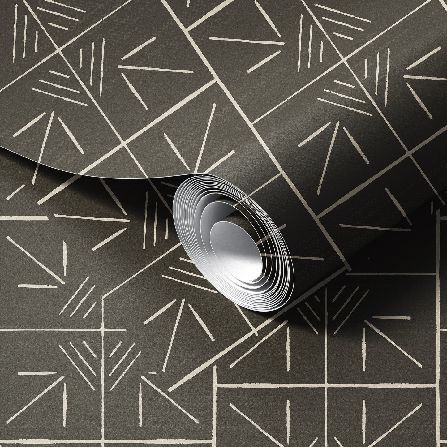 Textured Geometric Wallpaper