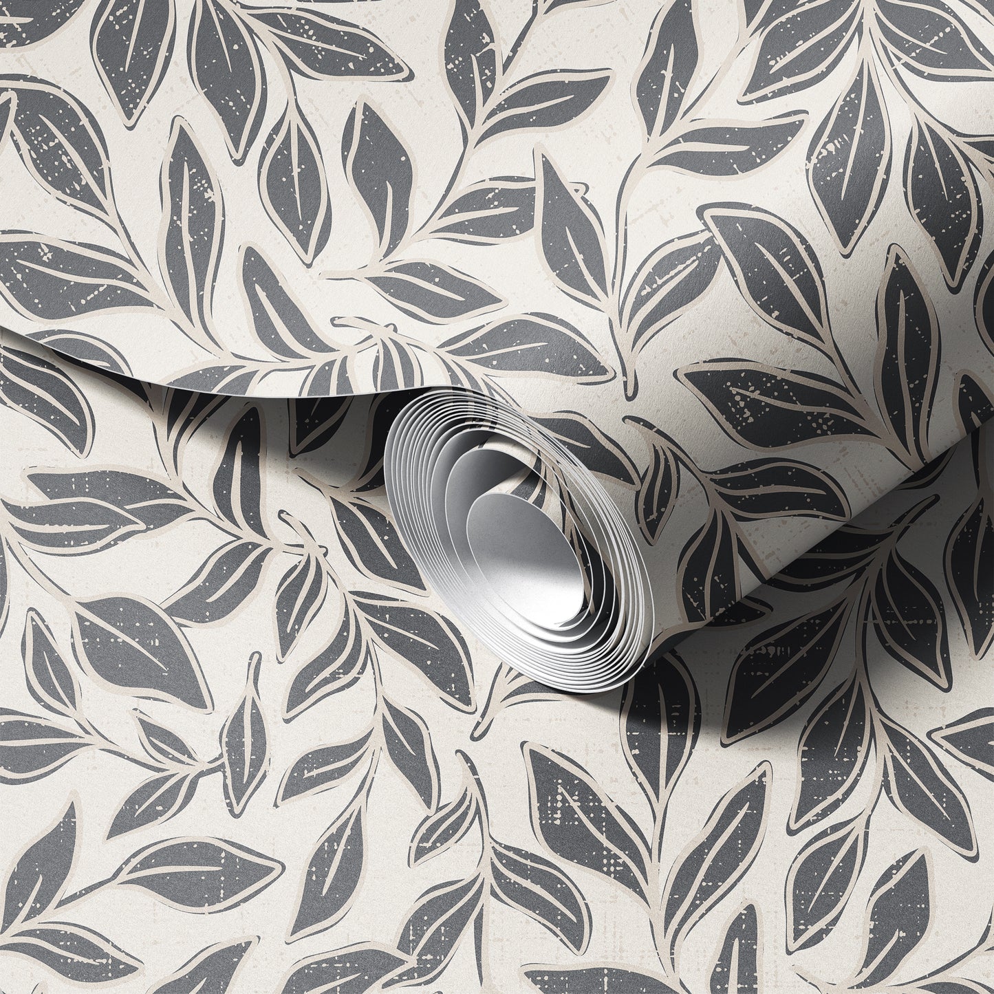 Textured Japandi Farmhouse Wallpaper
