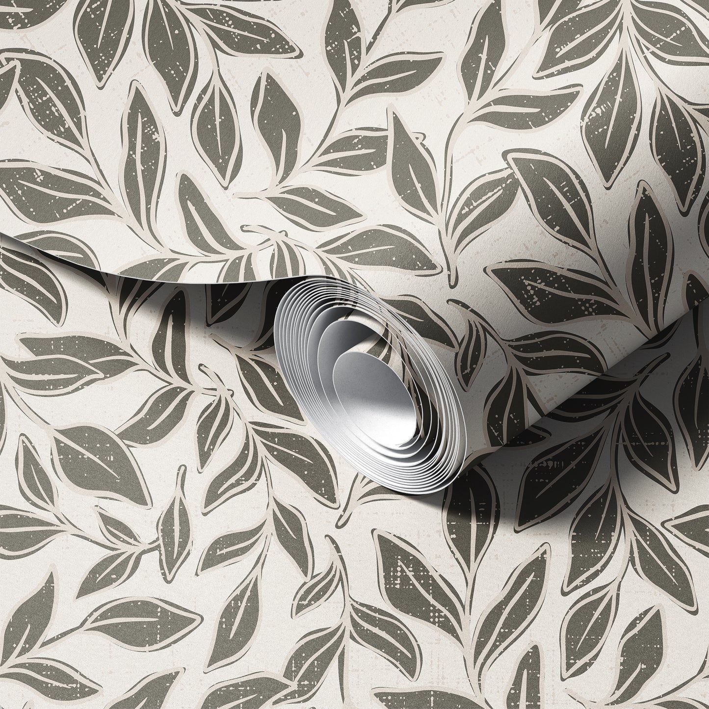 Textured Japandi Farmhouse Wallpaper