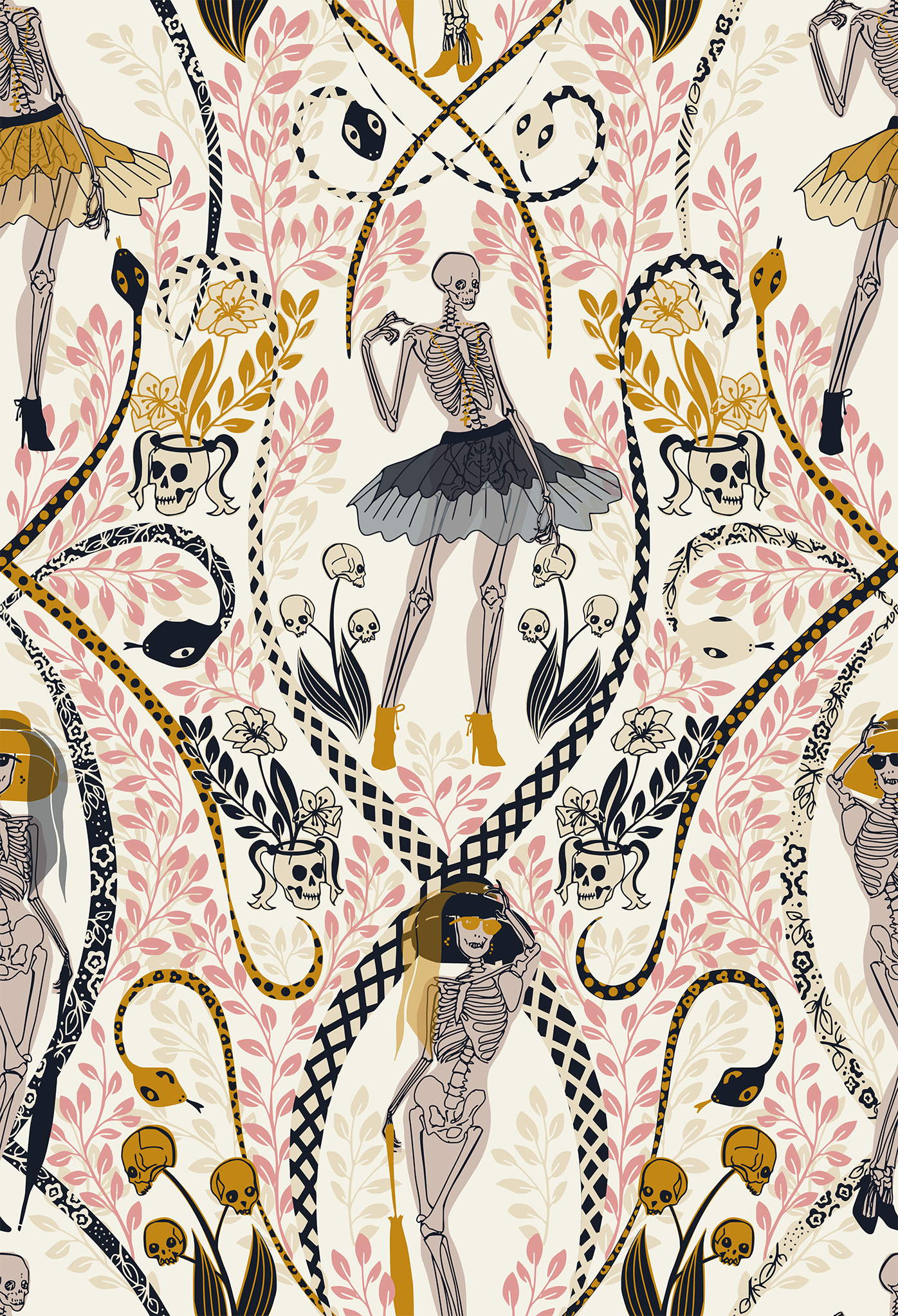 Gothic Fashionista Wallpaper