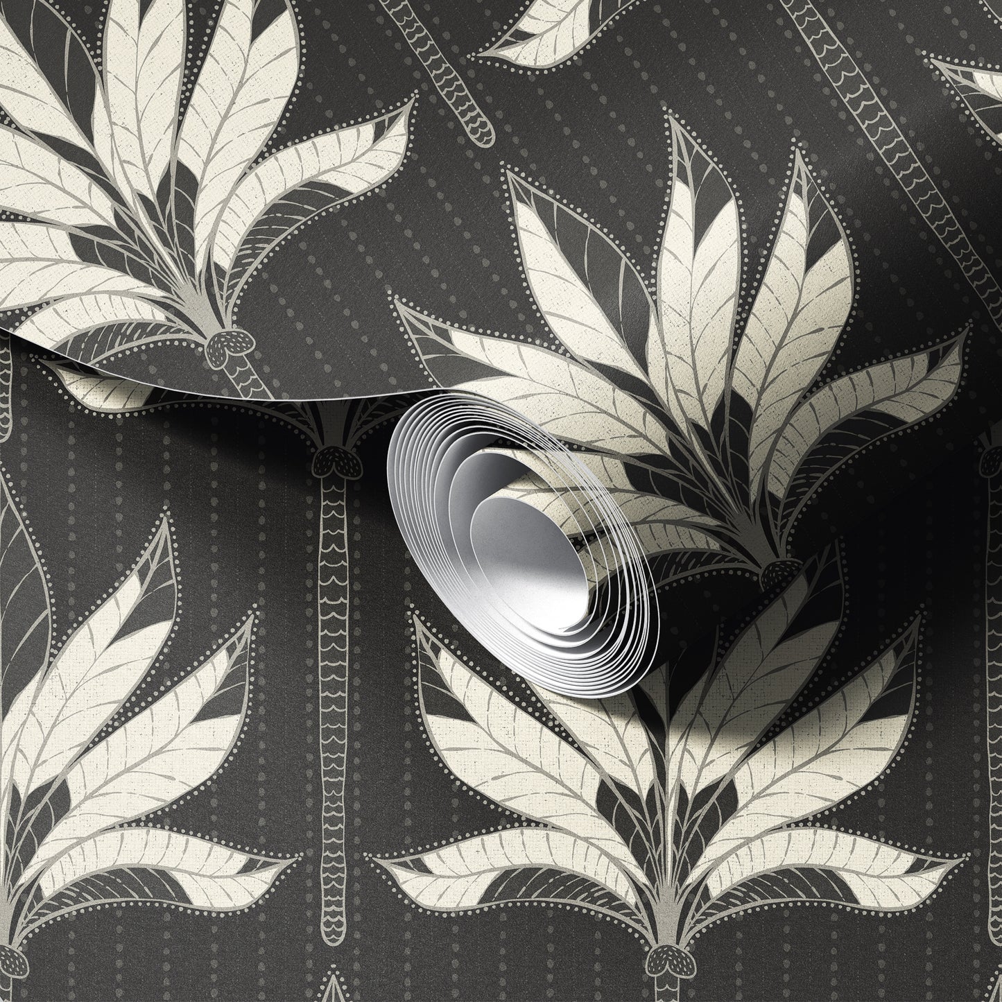 Art Deco Palm Wallpaper