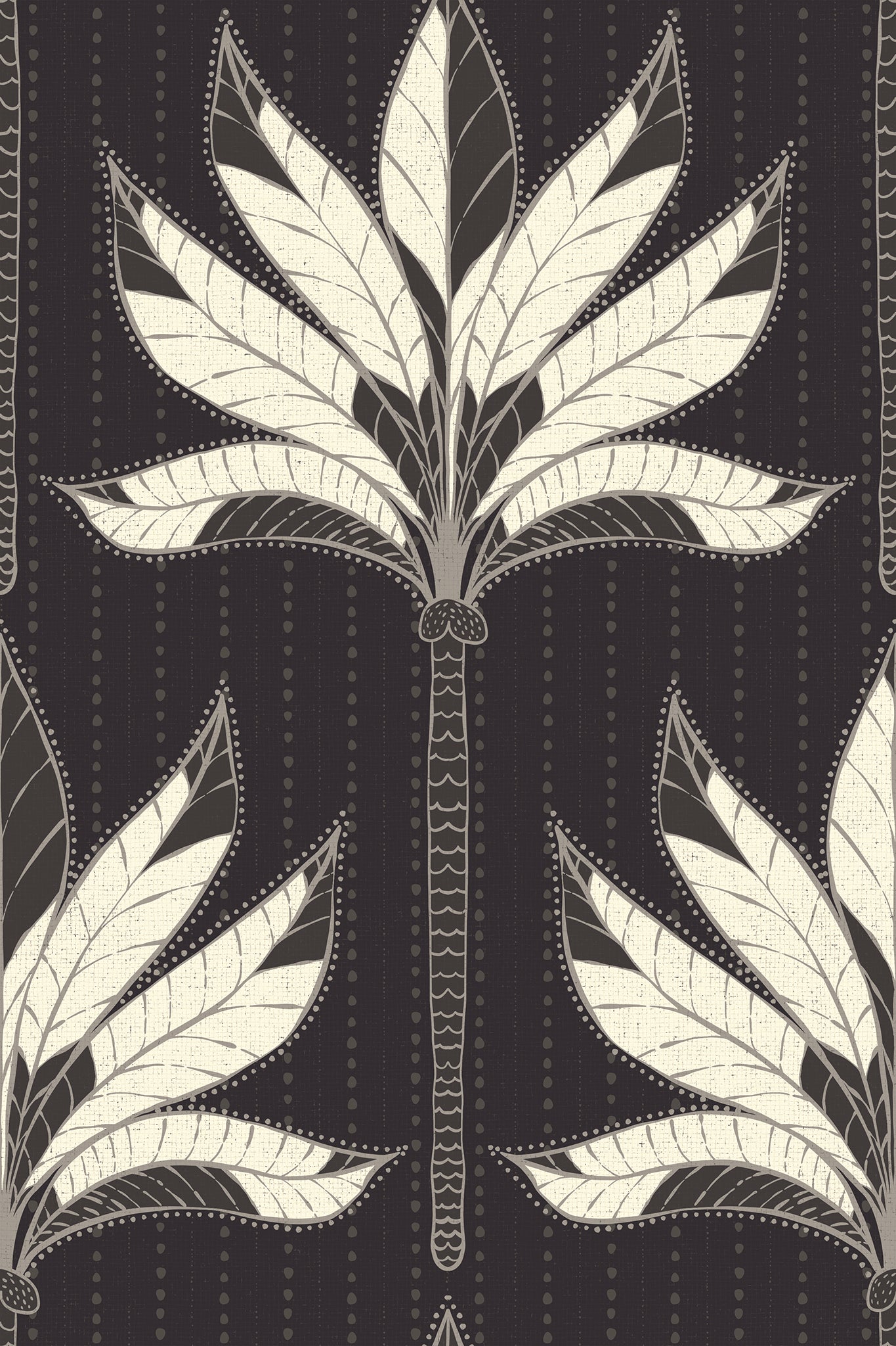 Art Deco Palm Wallpaper