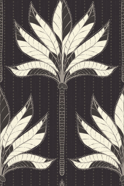 Art Deco Palm Wallpaper