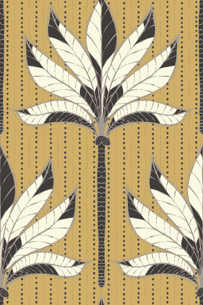 Art Deco Palm Wallpaper