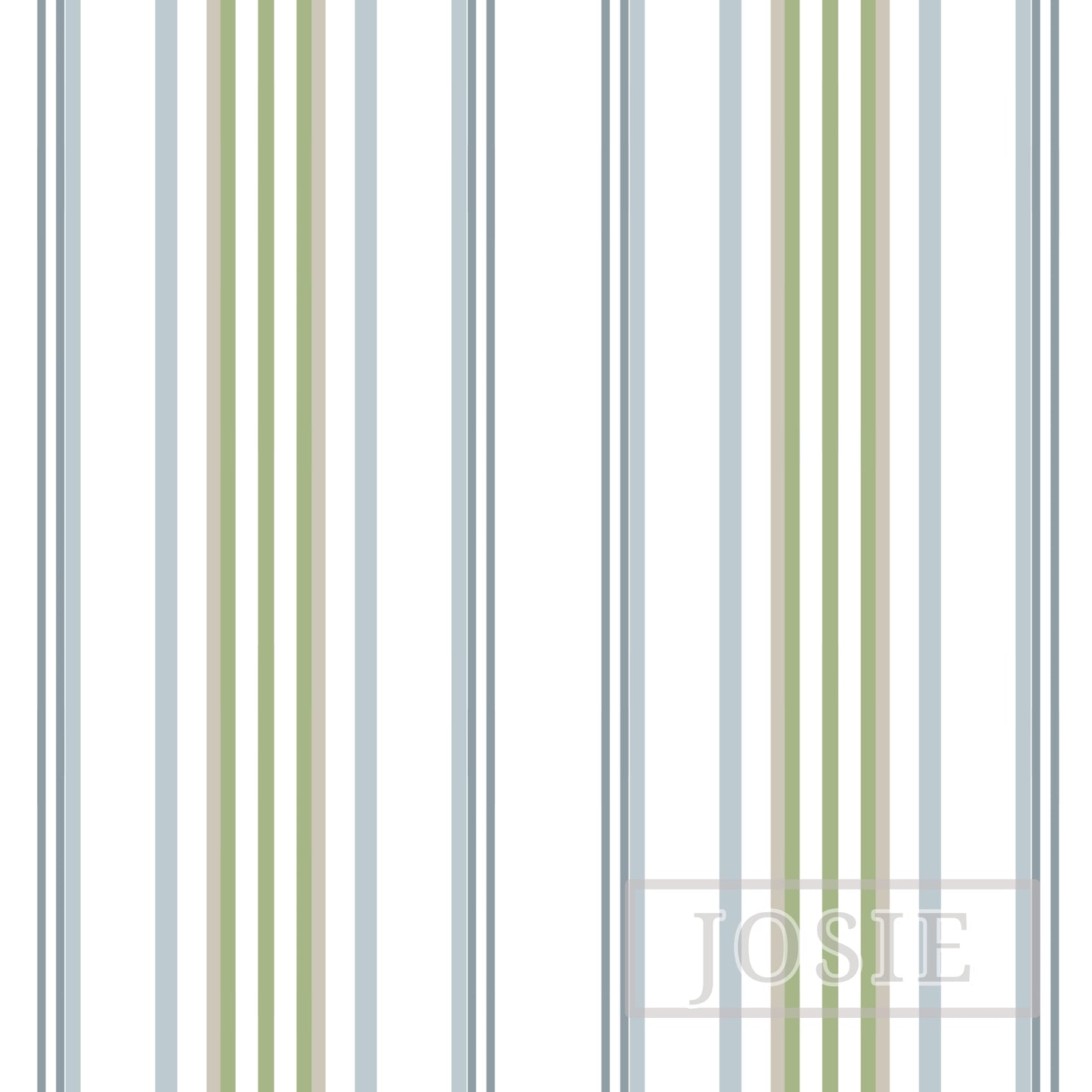 Blue Green Stripes Wallpaper