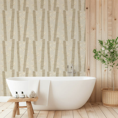 Bamboo Forest Peel and Stick Wallpaper - Botanical