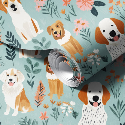 Bark and Bloom Wallpaper.