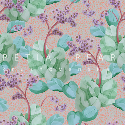Bergenia Wallpaper