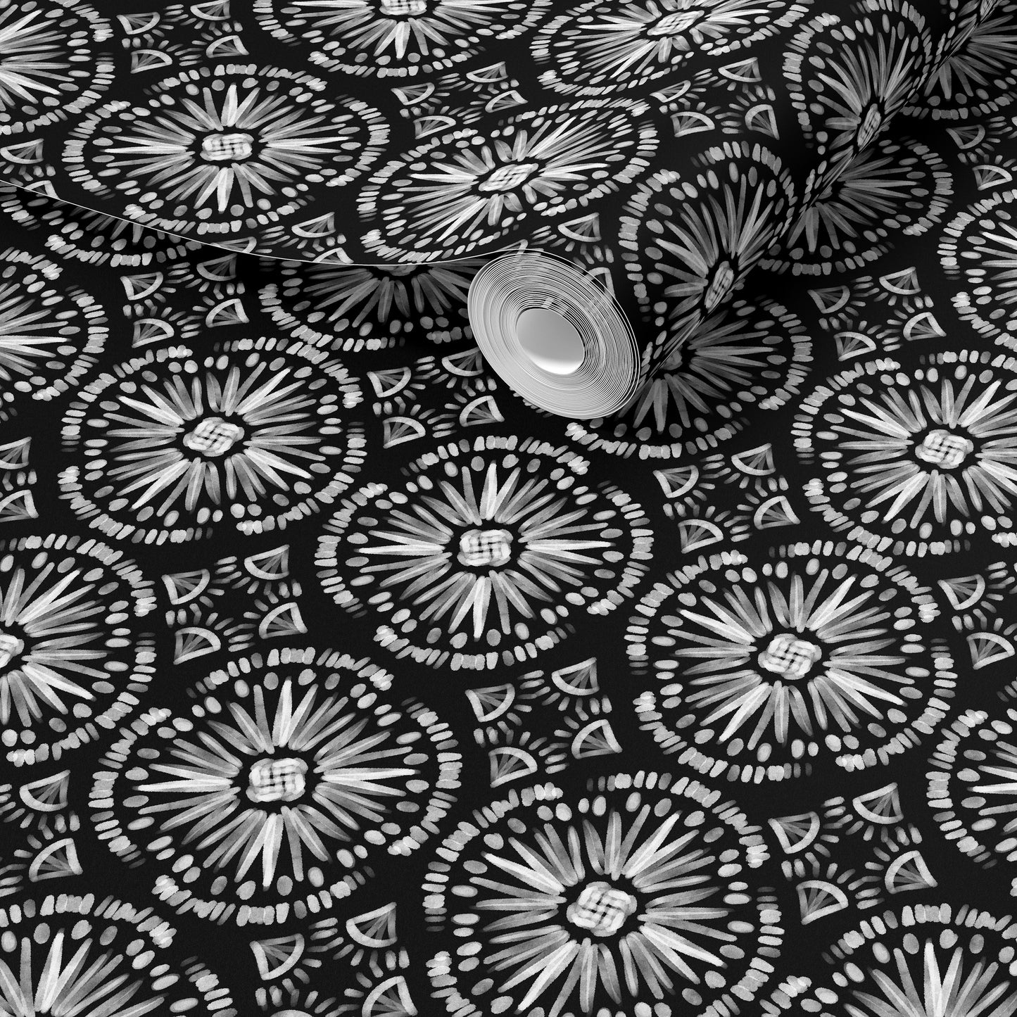 Black Ink Wallpaper