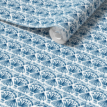 Blue Ink Wallpaper