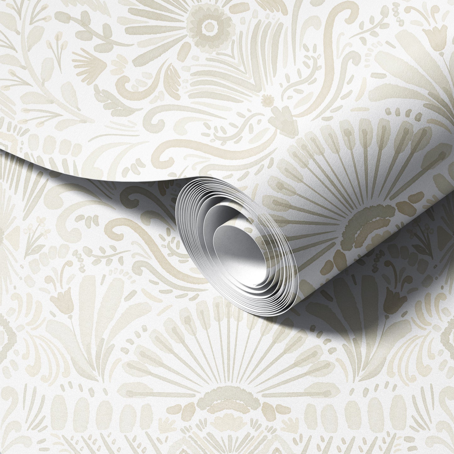 Boho Mosaic Tile Wallpaper