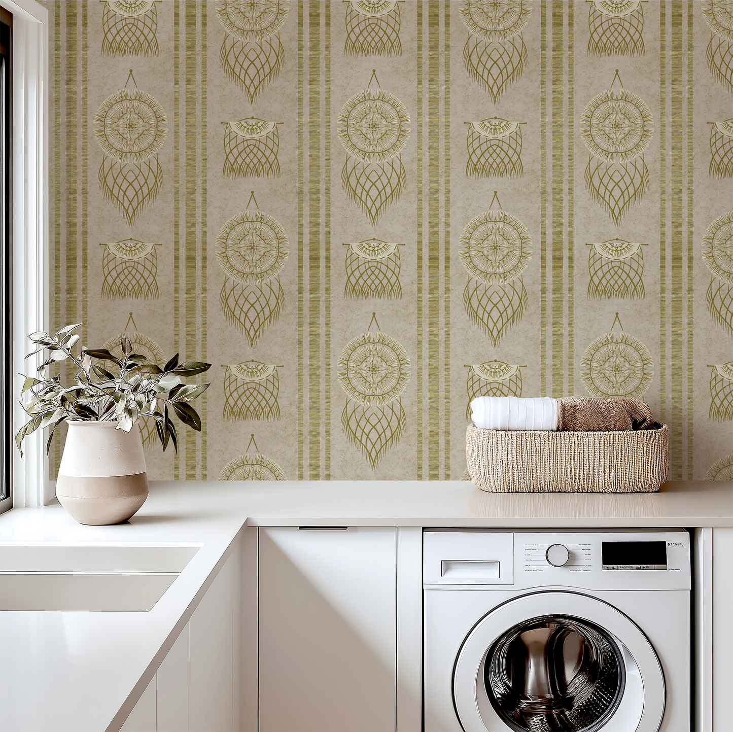 Boho Macrame Wallpaper