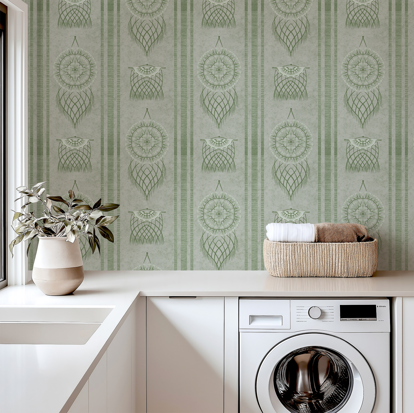 Boho Macrame Wallpaper