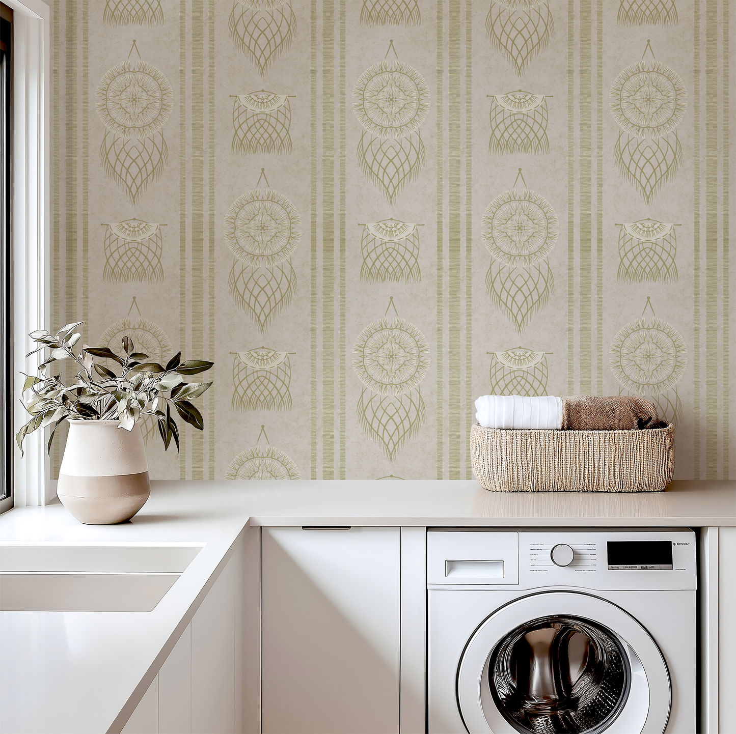 Boho Macrame Wallpaper