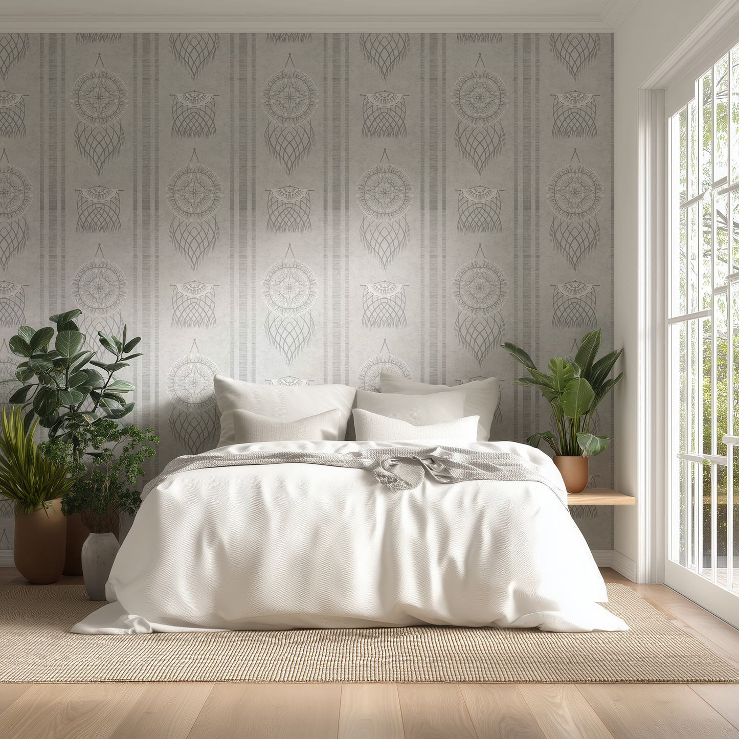 Boho Macrame Wallpaper