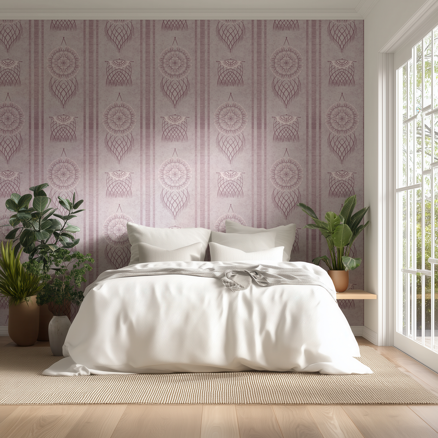 Boho Macrame Wallpaper