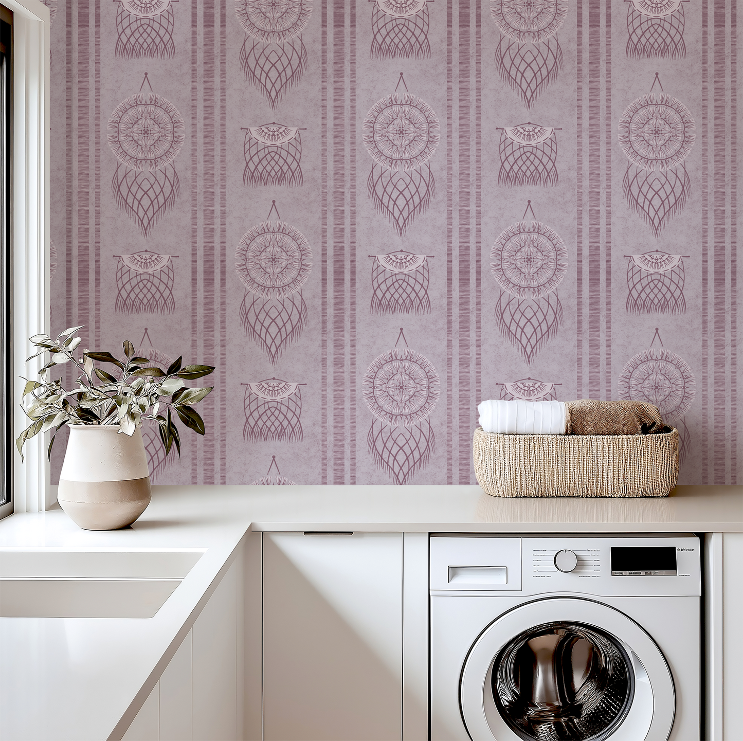 Boho Macrame Wallpaper