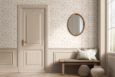 Boho Trailing Blooms Wallpaper