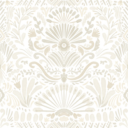 Boho Mosaic Tile Wallpaper