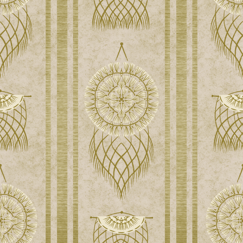 Boho Macrame Wallpaper