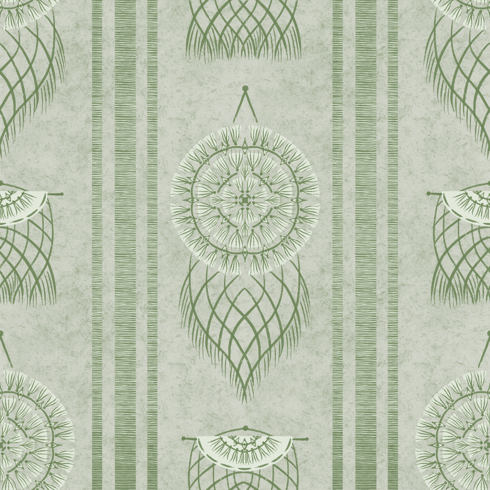 Boho Macrame Wallpaper