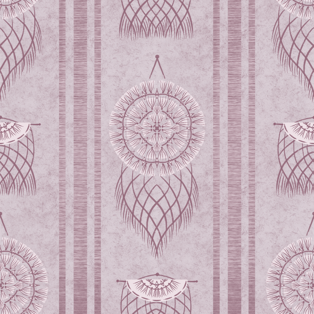 Boho Macrame Wallpaper