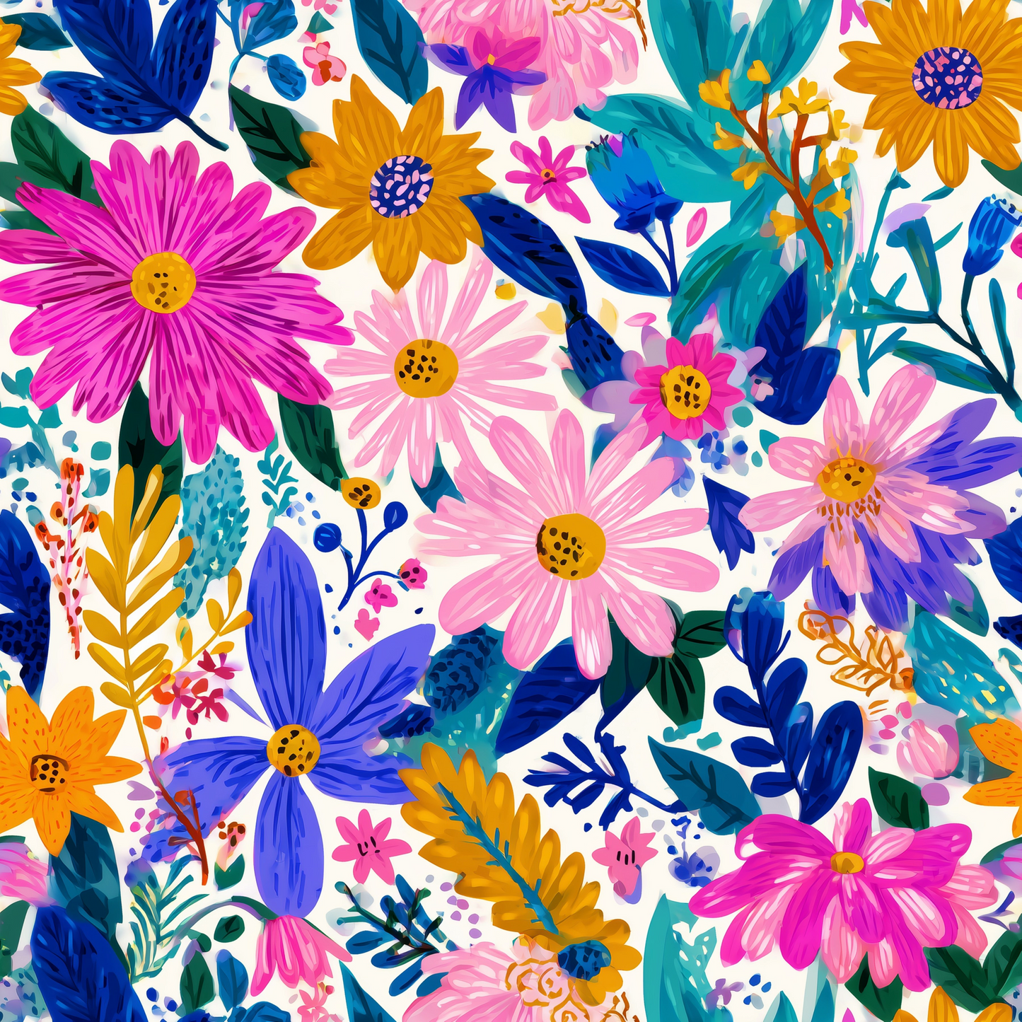 Bold Floral Peel and Stick Wallpaper