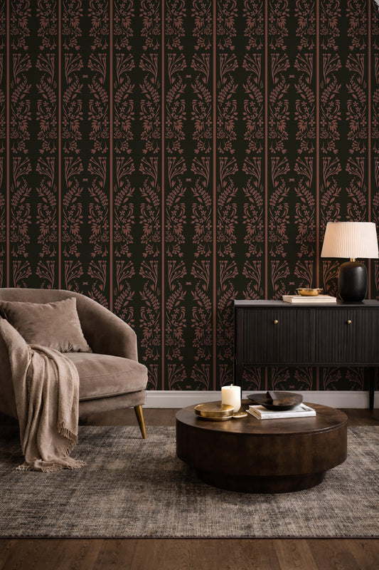 Cabincore Florals Wallpaper