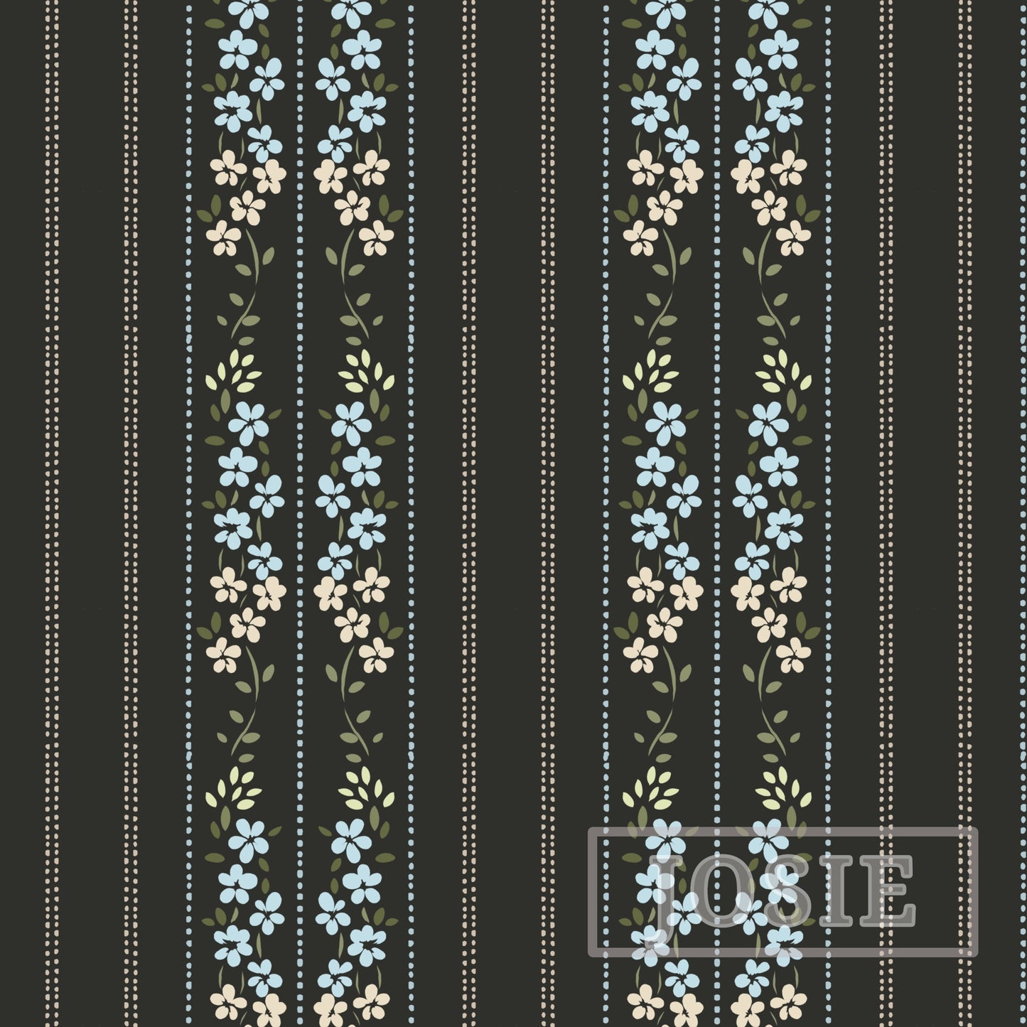 Cottagegoth peel and stick wallpaper pattern swatch