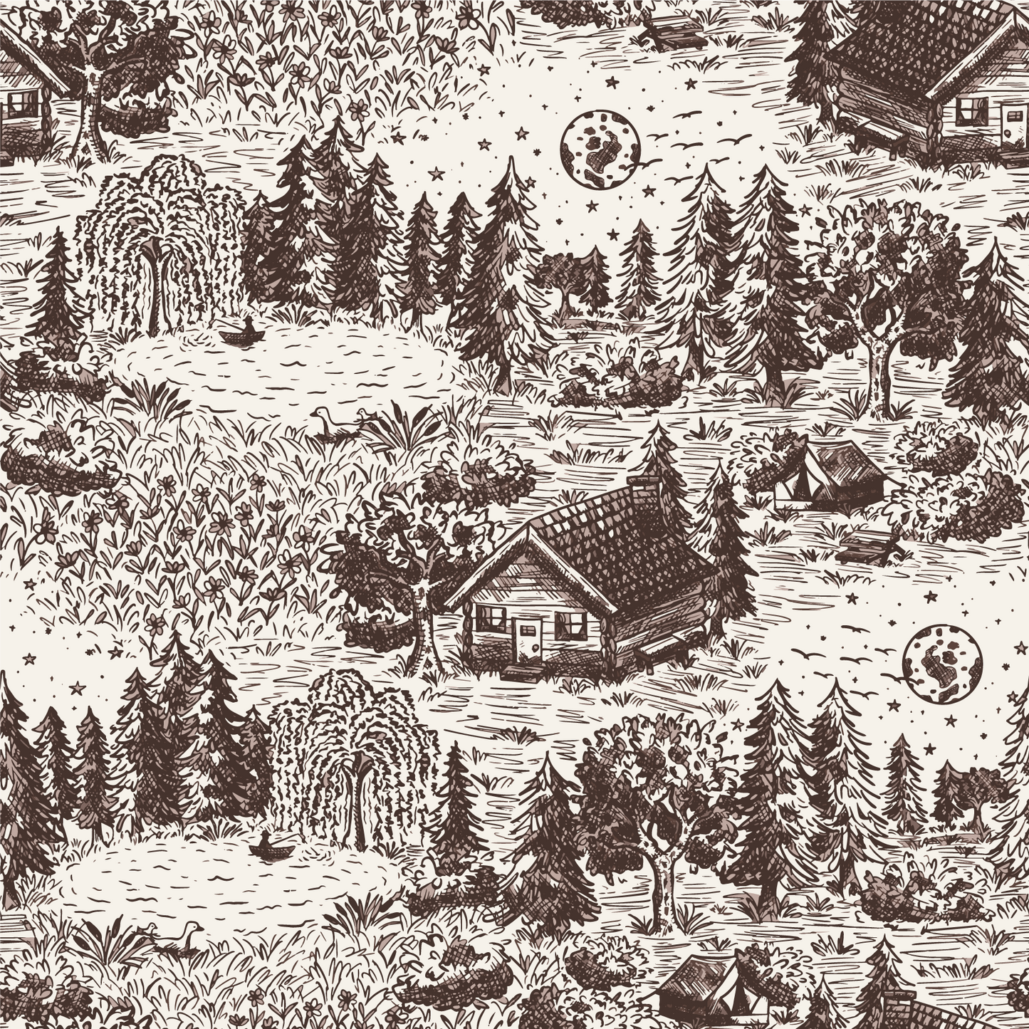 Cabin Wallpaper