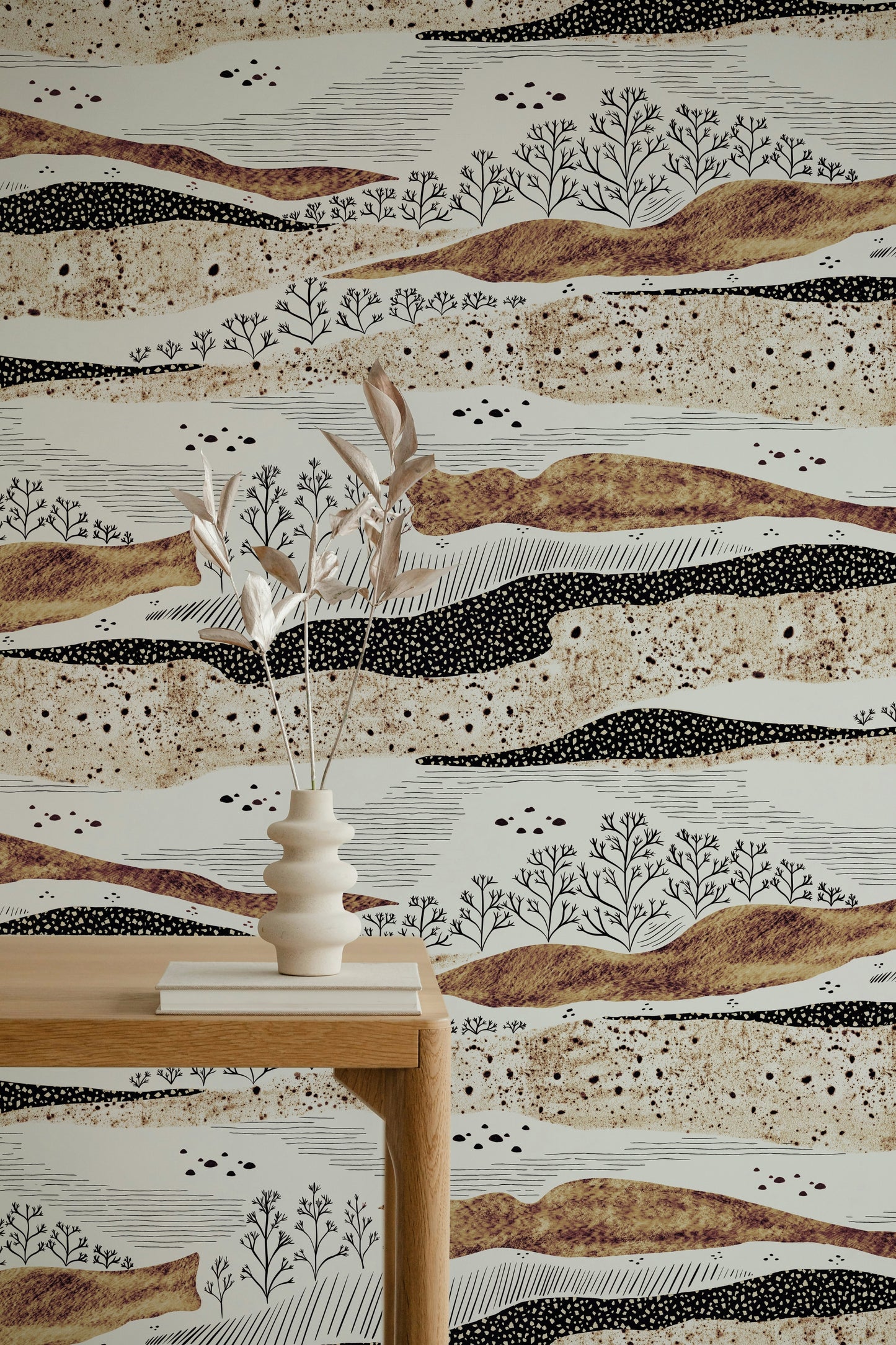 Calm Desert Peel and Stick Wallpaper