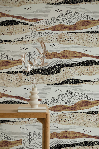Calm Desert Peel and Stick Wallpaper