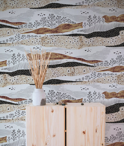 Calm Desert Peel and Stick Wallpaper
